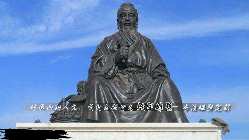 中医人物雕塑,孙思邈雕像,历史名人雕塑
