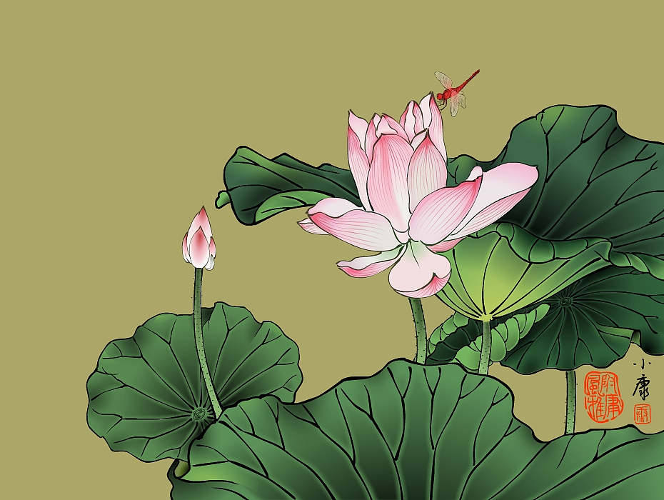 小荷才露尖尖角猜一成语_小荷才露尖尖角图片(2)