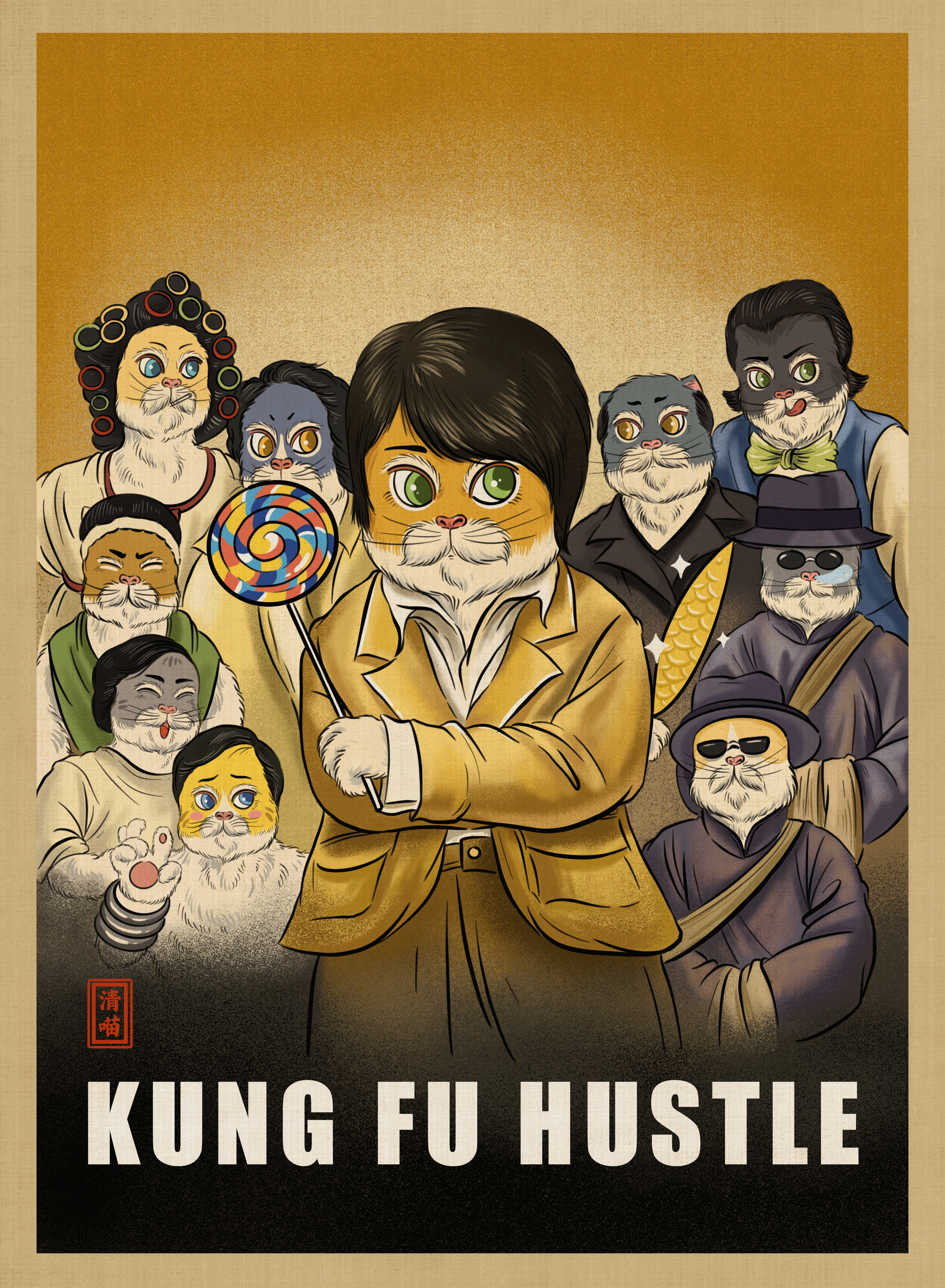 奥斯橘小剧场|插画|商业插画|清喵 - 原创作品 - 站酷