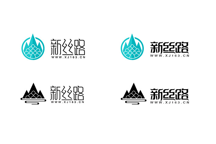 新丝路标志设计|平面|logo|张家佳设计 - 原创作品