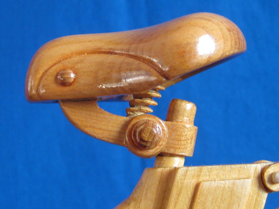 济南轻骑摩托车模型|铁艺|手工艺|chuomige - 原