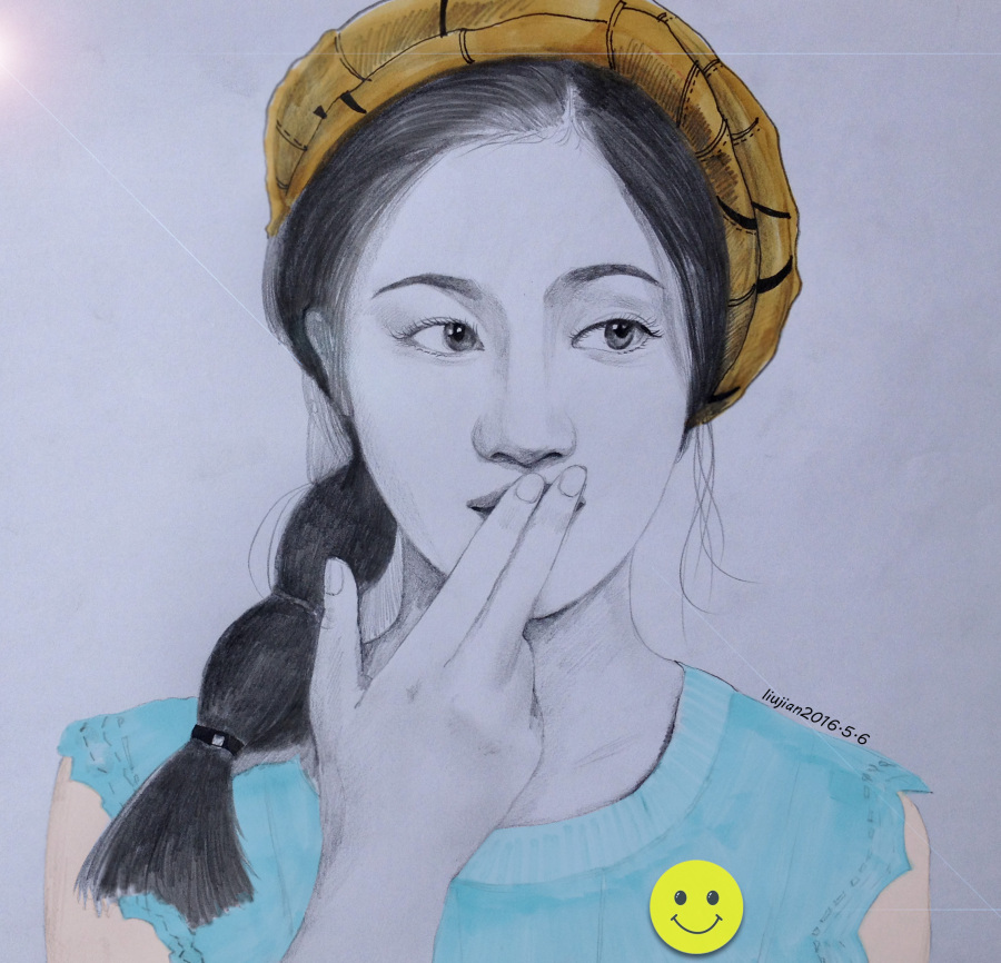 铅笔手绘的一些头像|其他绘画|插画|文刀建哥 -