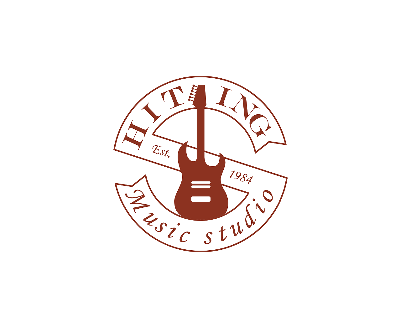    音乐乐器logo设计