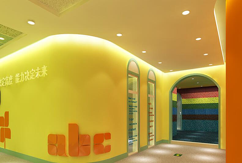 《Lily思维英语培训学校装修设计》-成都英语培