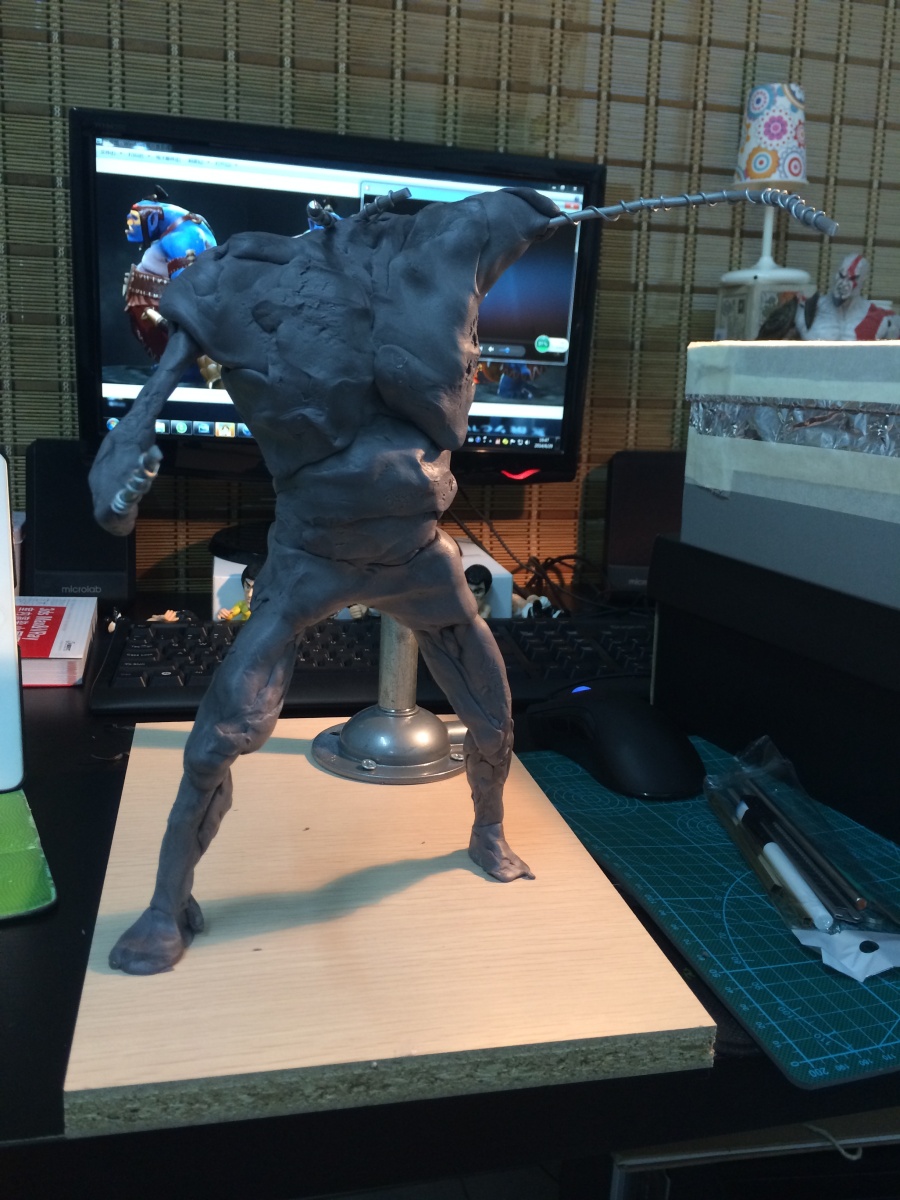 食人魔法师-第一次尝试做手办!|手办\/原型|手工