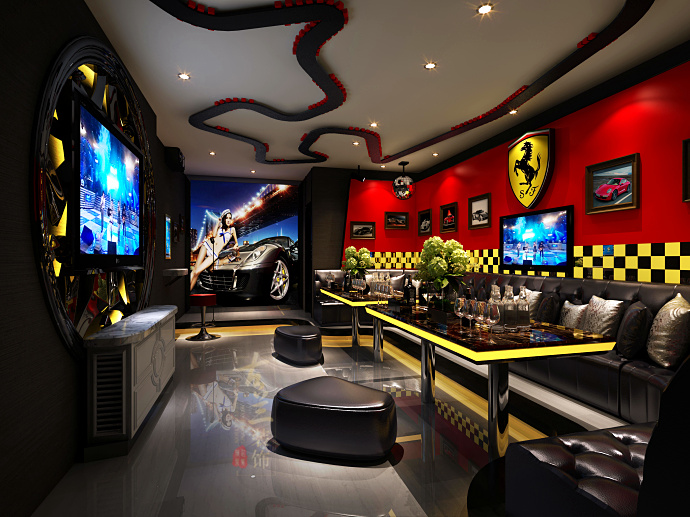 温州ktv设计|温州ktv装修-金堂吸引力ktv|室内设