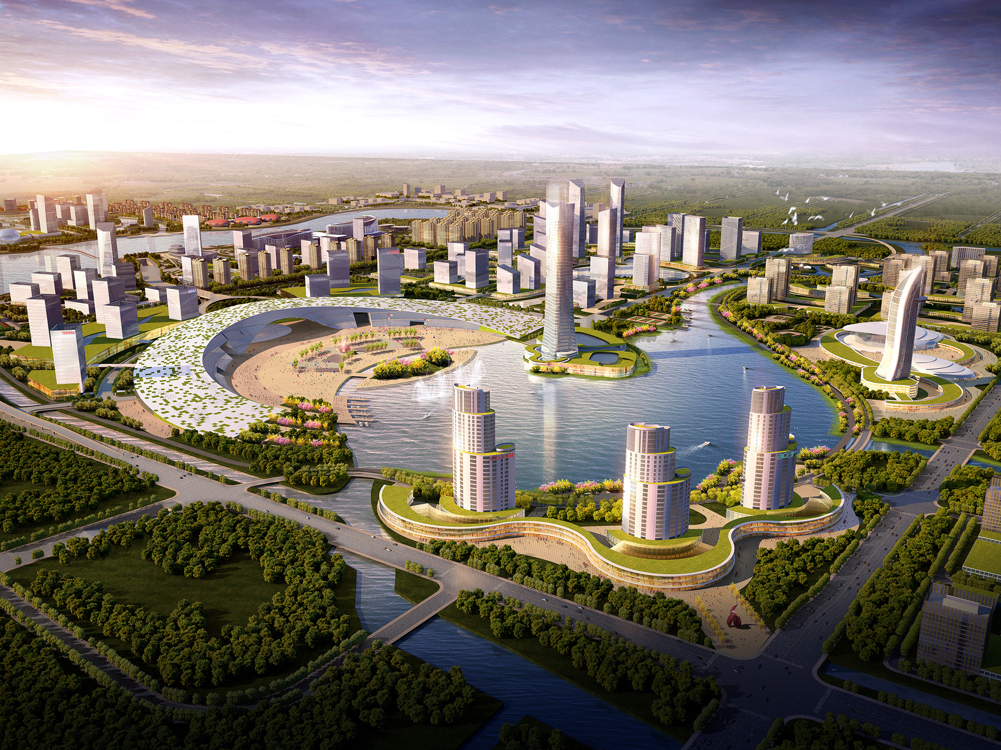 苏州高铁新城城市设计