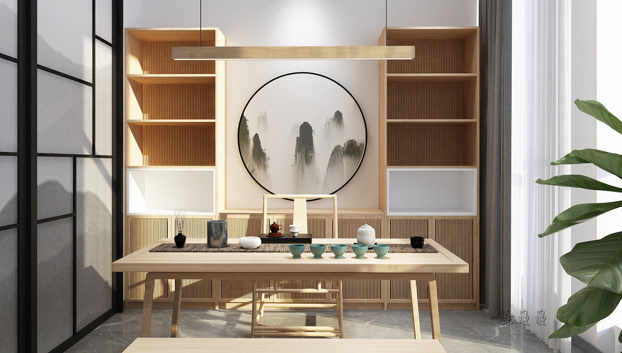 茶空间案例赏析 | 茶室|空间|商业空间设计|xu徐曼曼 - 原创作品