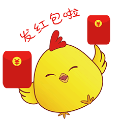 黄小鸡抢红包|动漫|网络表情|super琼二 - 原创作品