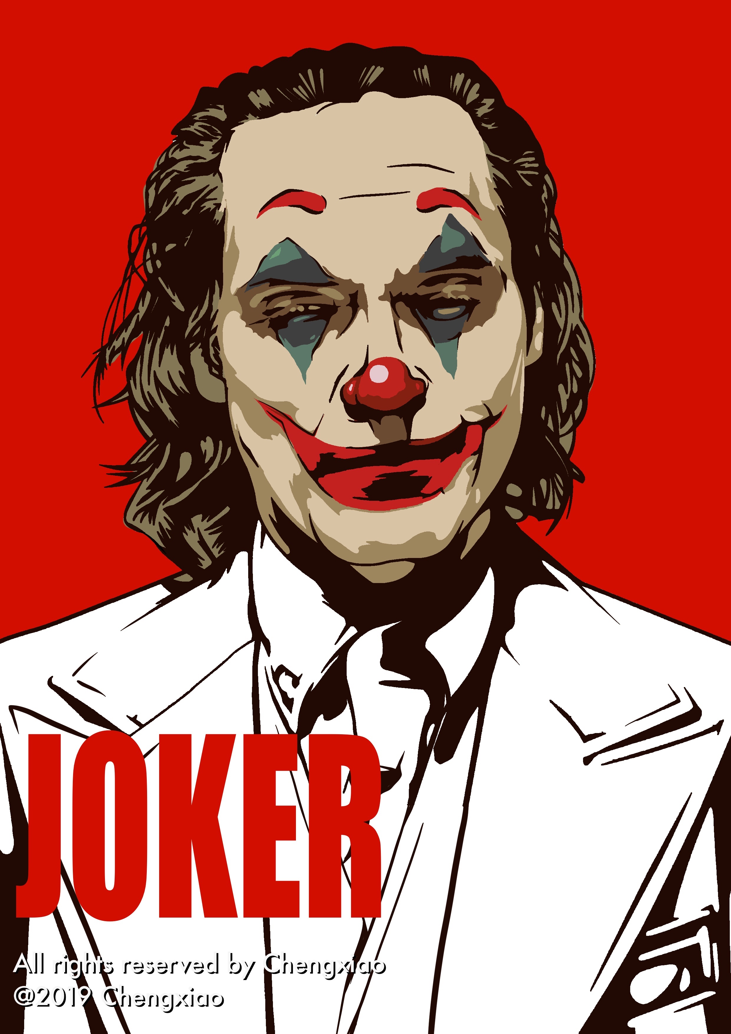 joker|插画|商业插画|箫公子赶稿中 - 原创作品