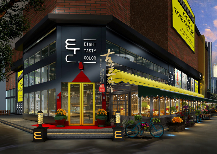 大悦城ETC咖啡厅-成都咖啡厅饮品店装修设计