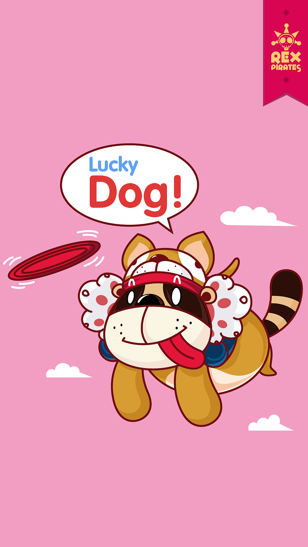 lucky dog!(雷克斯海盗团rexpirates十二生肖手机壁纸