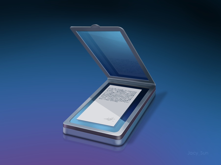 扫描机|图标|GUI|孙健1986 - 原创设计作品 - 站