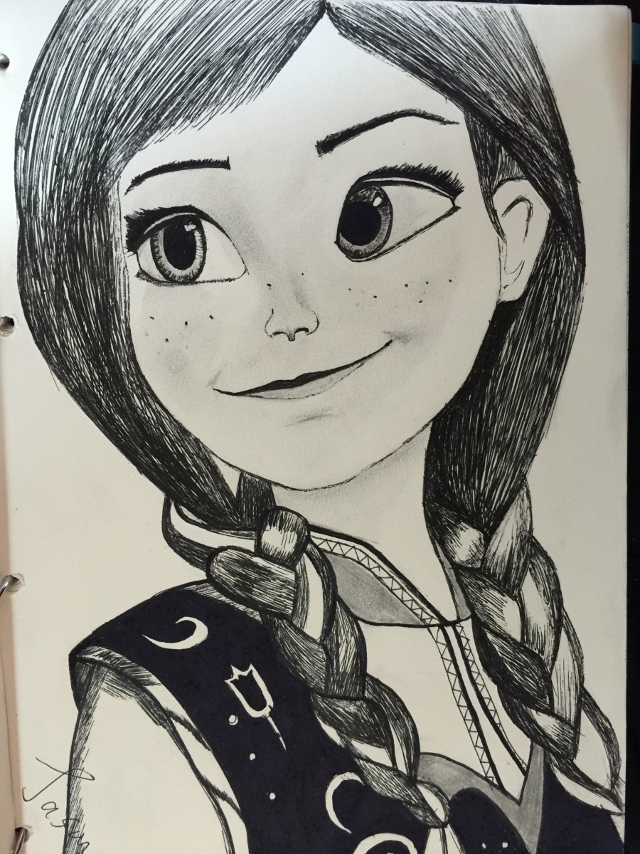 中性笔习作|绘画习作|插画|Dr阿白 - 原创设计作