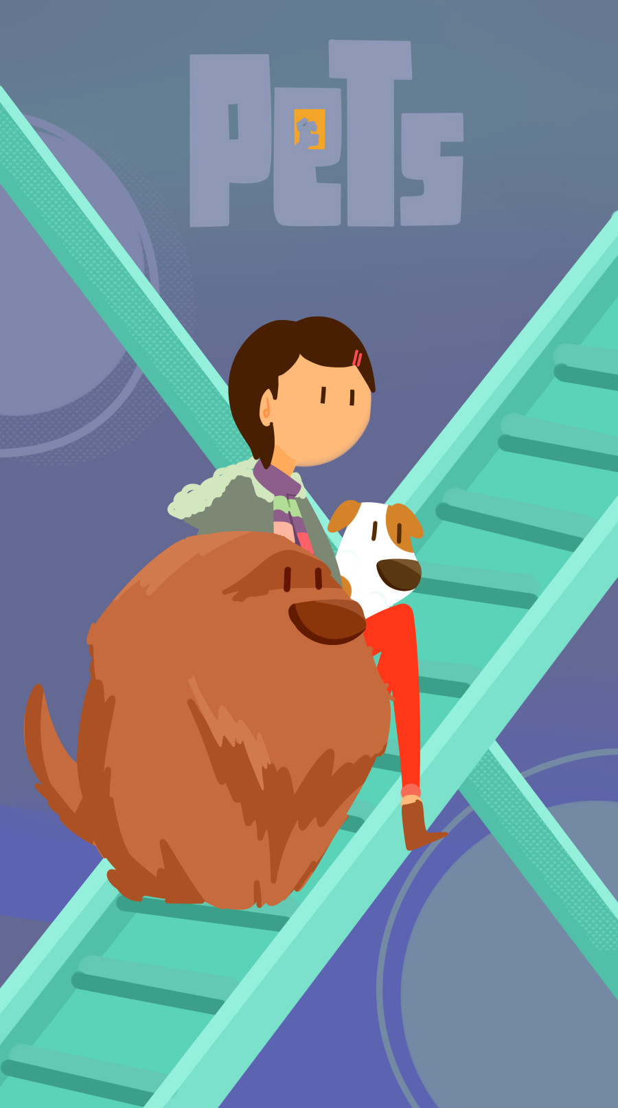 爱宠大机密手机壁纸|商业插画|插画|KATA种籽