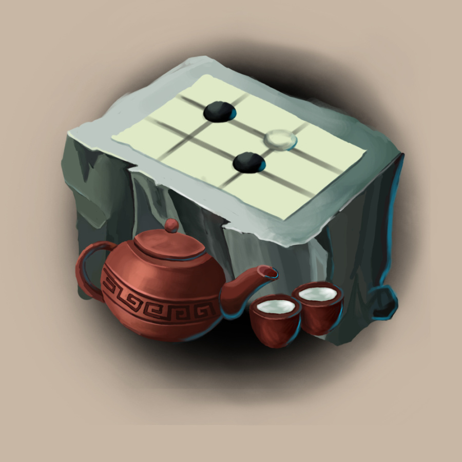 临摹中国风游戏图标|独立游戏|其他|小阿原 - 原