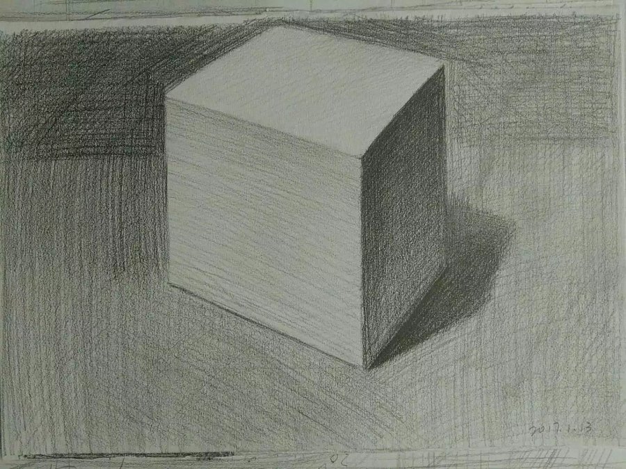 素描初学者10天的进度!|素描|纯艺术|陈节戒 - 原创设计作品 - 站酷 (ZCOOL)