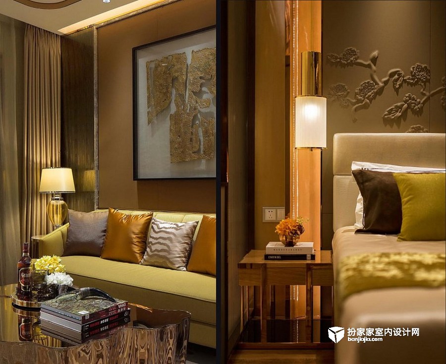 深圳前海东岸花园样板房|室内设计|空间|扮家家