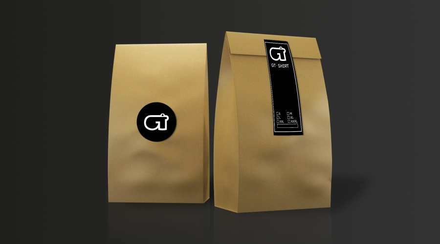 GT-SHIRT 潮牌服饰 品牌设计 VI设计 标志设计