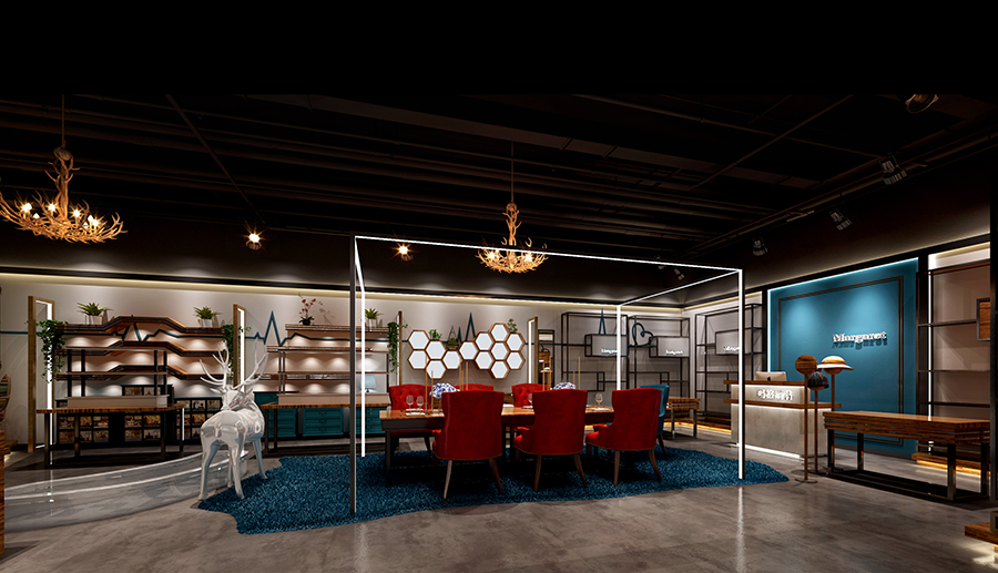 玛格丽特饰品专卖店设计-成都万达饰品专卖店