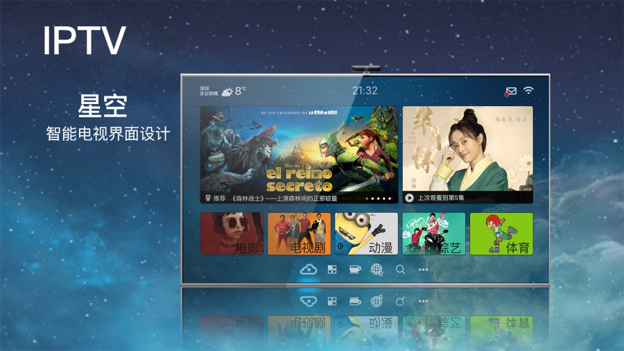 智能电视界面设计|其他GUI|GUI|YummySun - 原