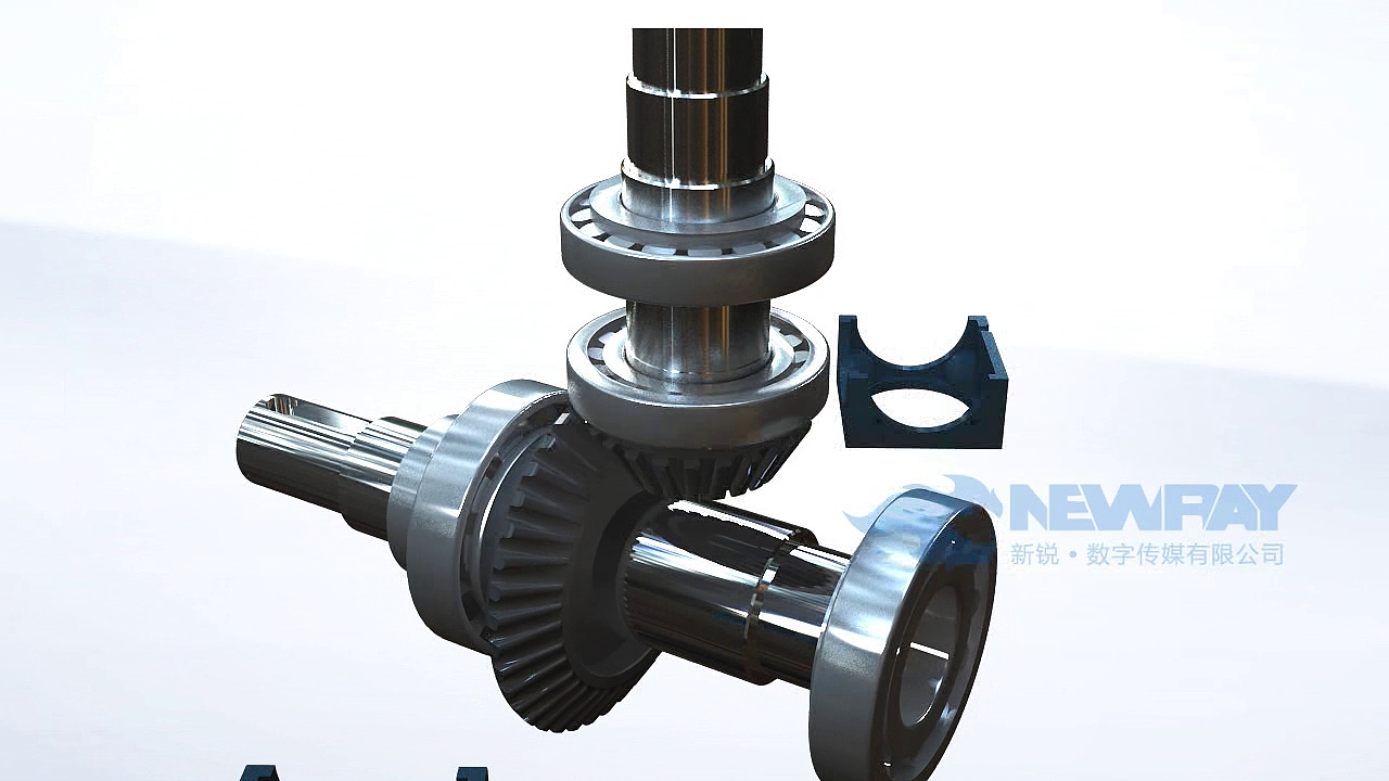 换向器拆装动画样片