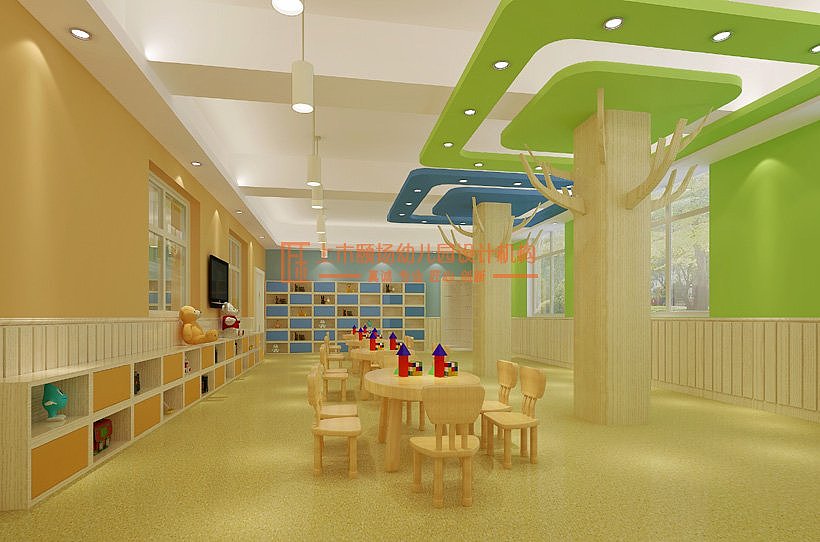 安阳广源幼儿园设计案例效果图,上木颐扬装饰原创作品