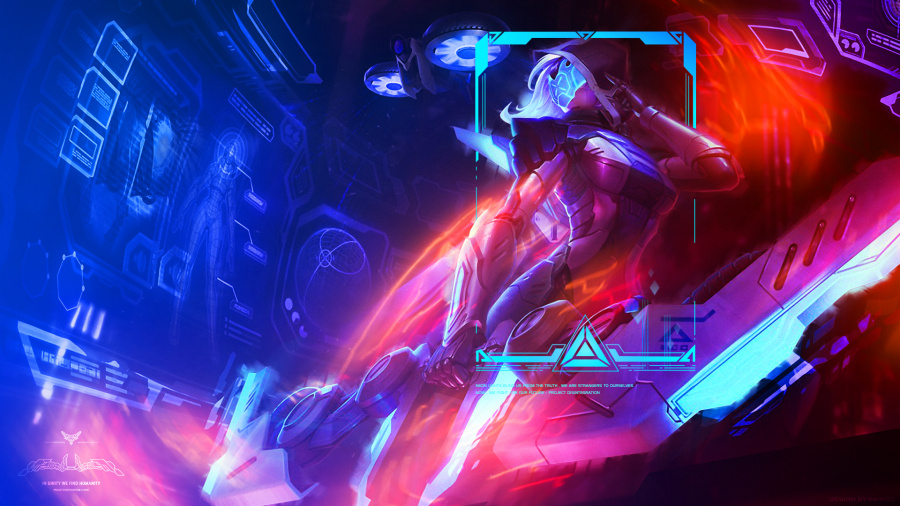 [源计划:瓦解]英雄联盟原画概念设计|游戏原画|