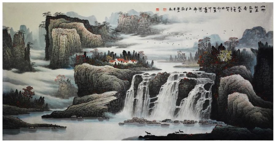 太行问道--张月岗|国画|纯艺术|画家张月岗 - 原创