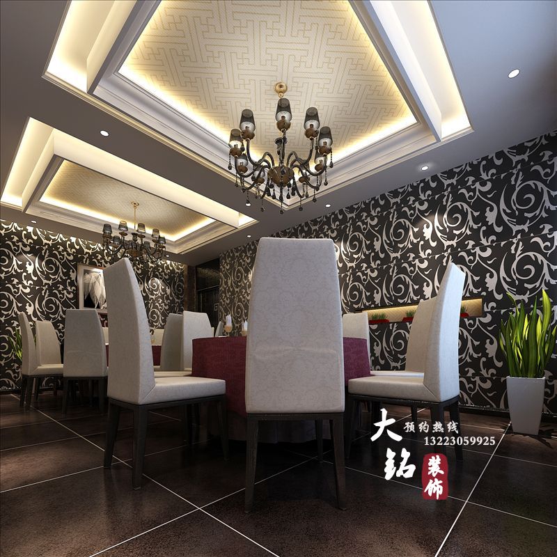 郑州餐厅设计_风和日丽主题餐厅装修设计效果