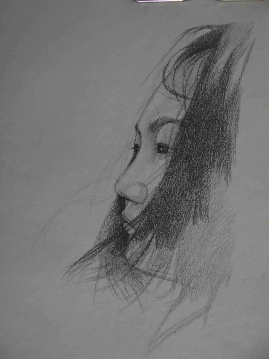 我曾经跨过山和大海,也穿过人山人海|素描|纯艺