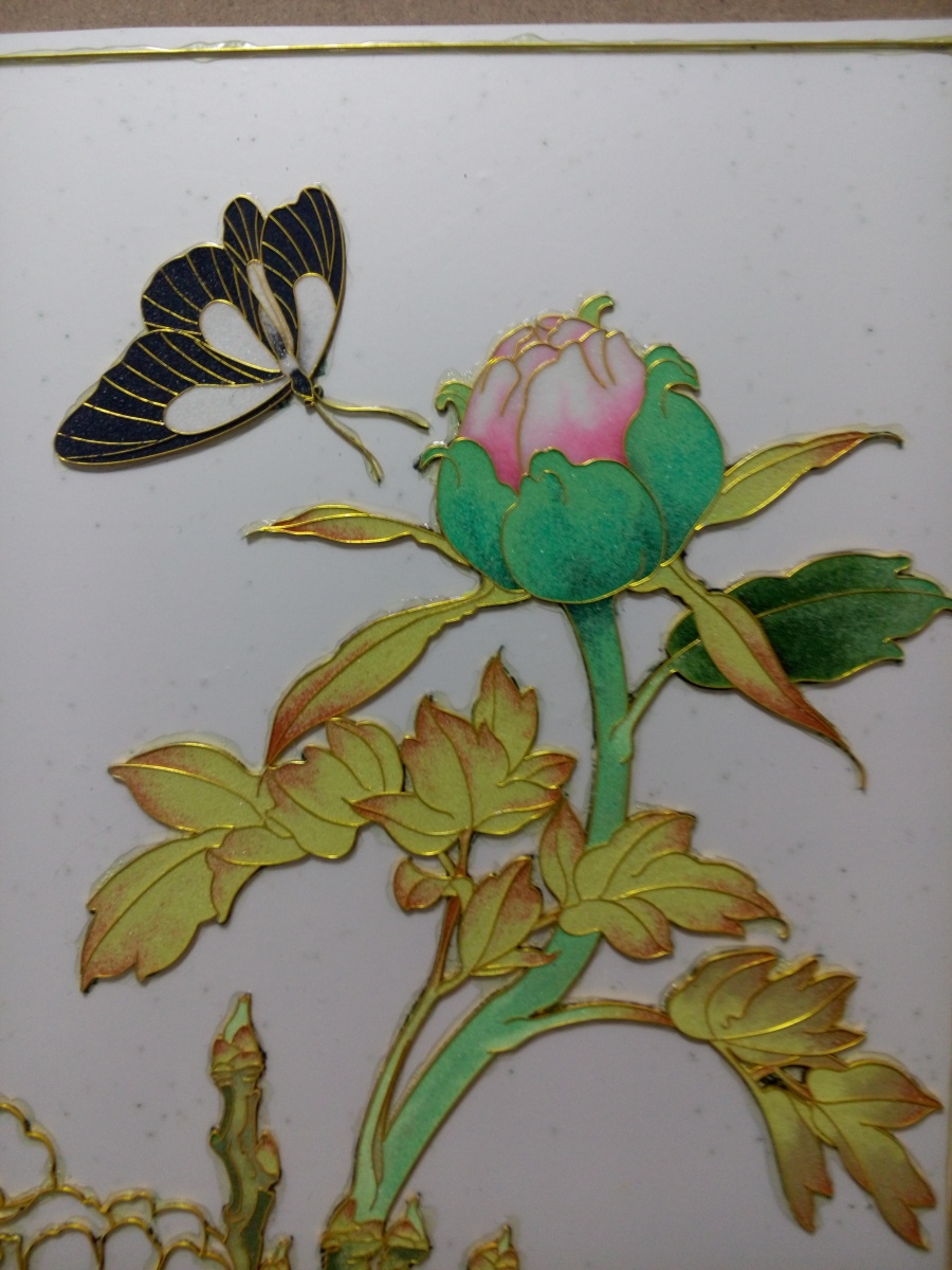 景泰蓝金丝彩釉沙画|其他艺创|纯艺术|默煜 - 原