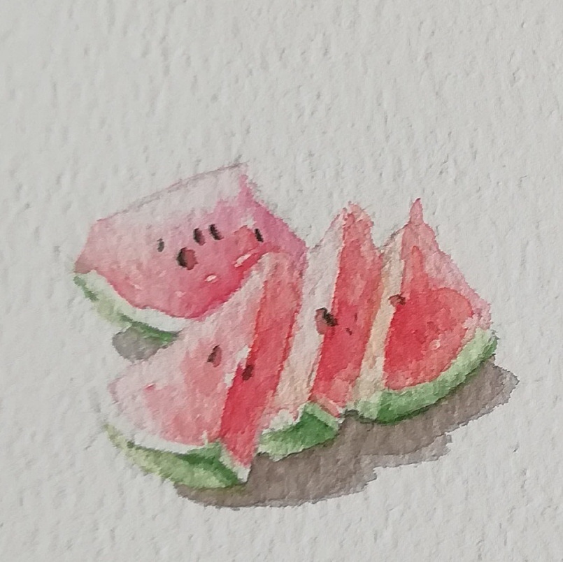 吃西瓜:watermelon