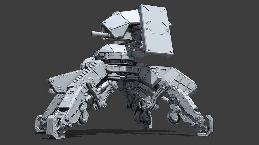 3D模型制作|机械\/交通|三维|AntLee37 - 原创设