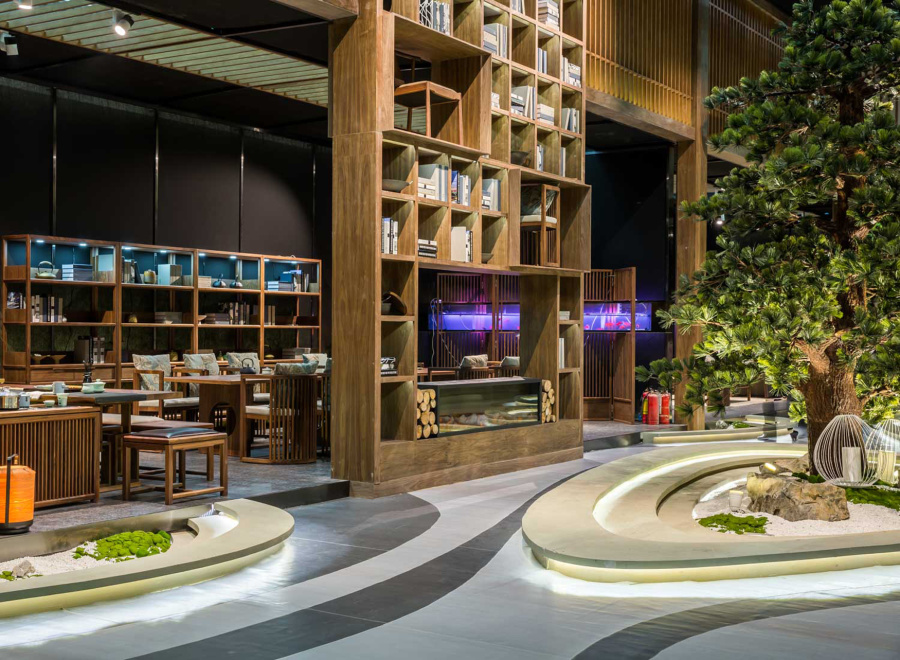 左右《乾坤》 新中式展位设计分享|展示\/橱窗\/店