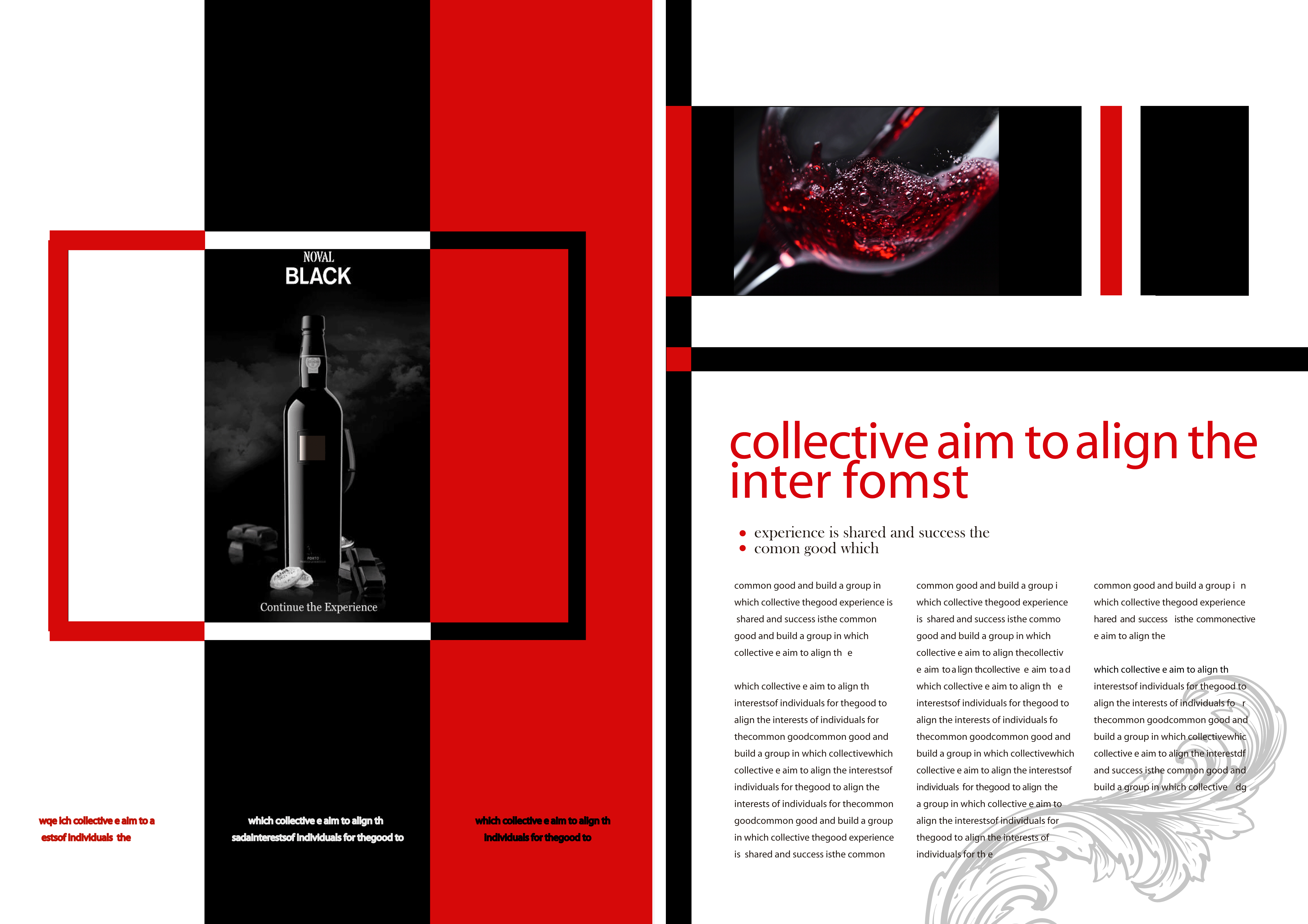 红酒宣传册(版式设计)|书装\/画册|平面|Artemis念 - 原创设计作品 - 站酷 (ZCOOL)