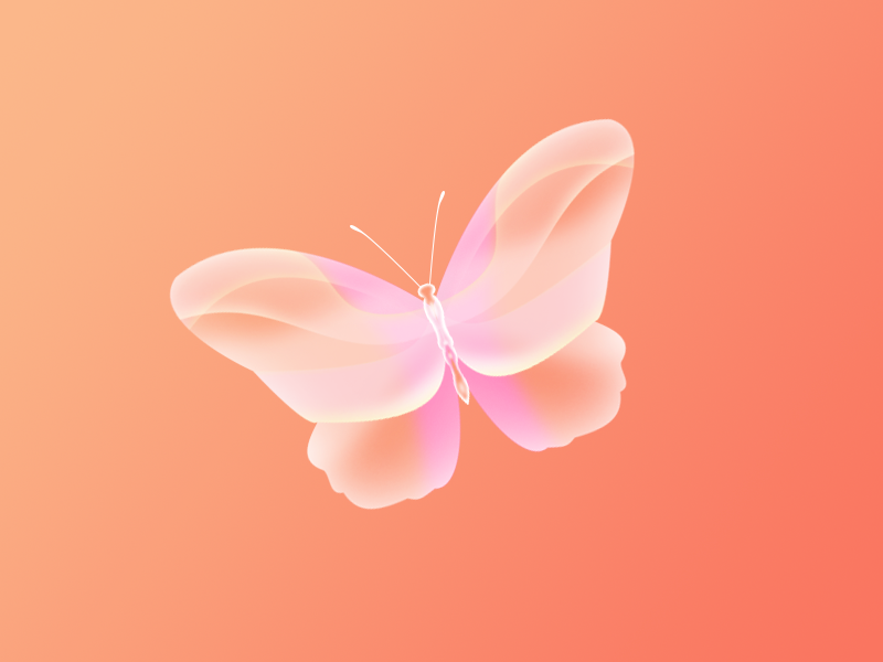 水晶蝴蝶|图形\/图案|平面|设计师Lydia - 原创设计