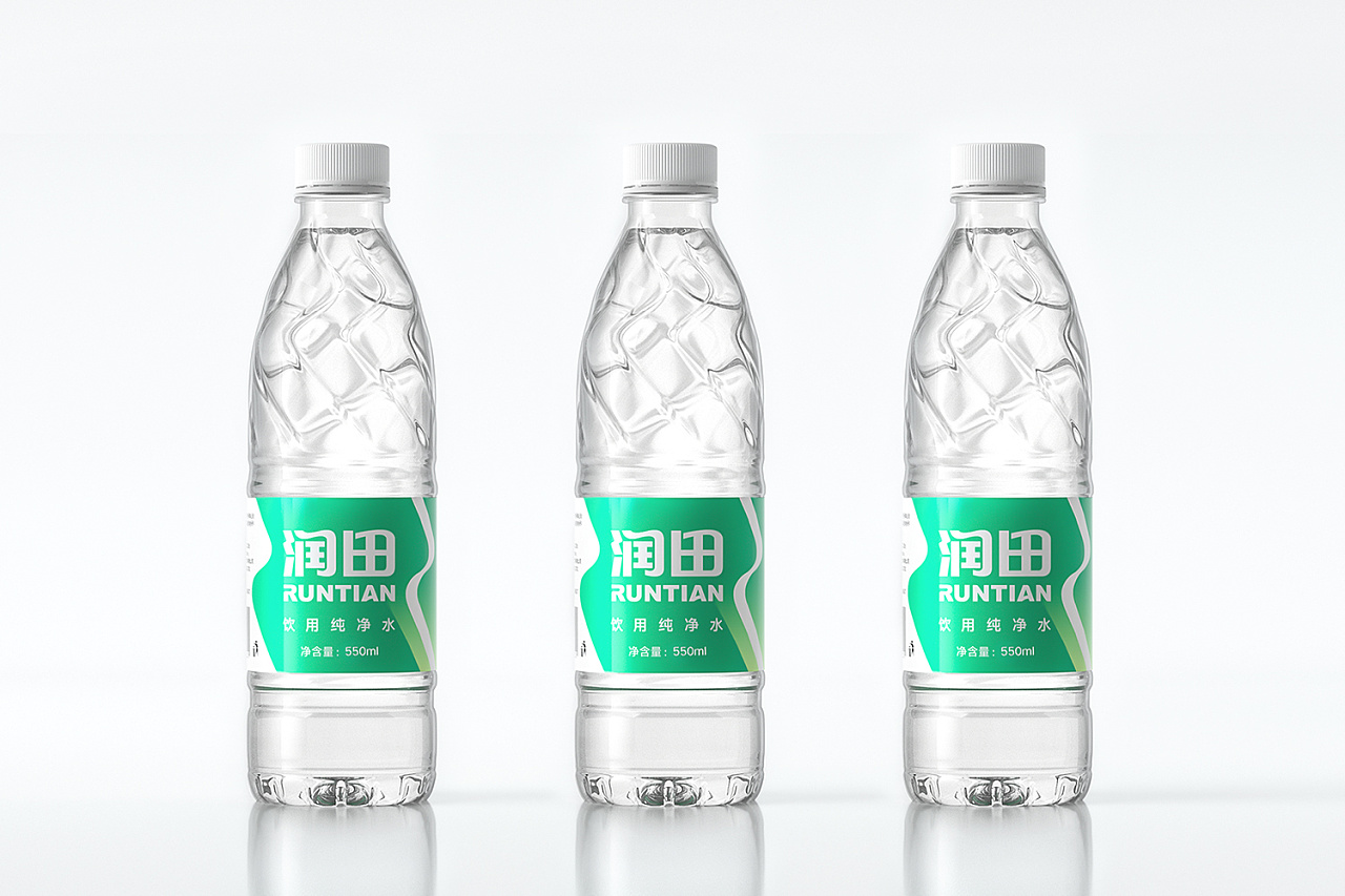 润田纯净水矿泉水品牌包装升级