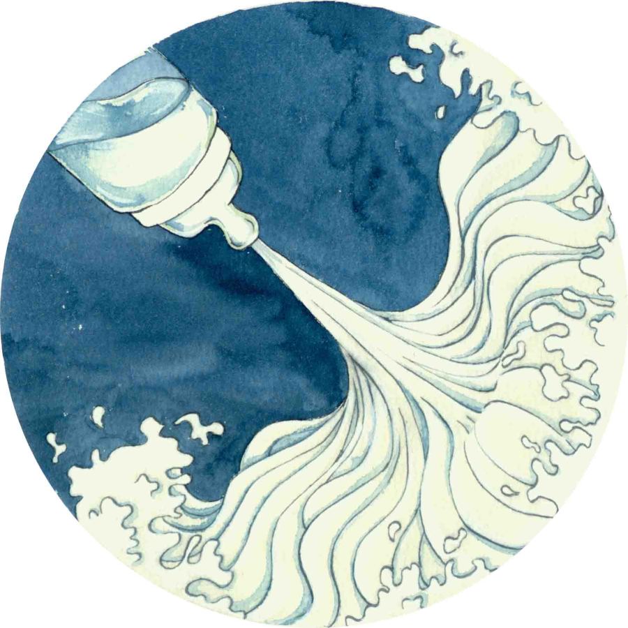 牛奶|绘画习作|插画|荧火虫 - 原创设计作品 - 站