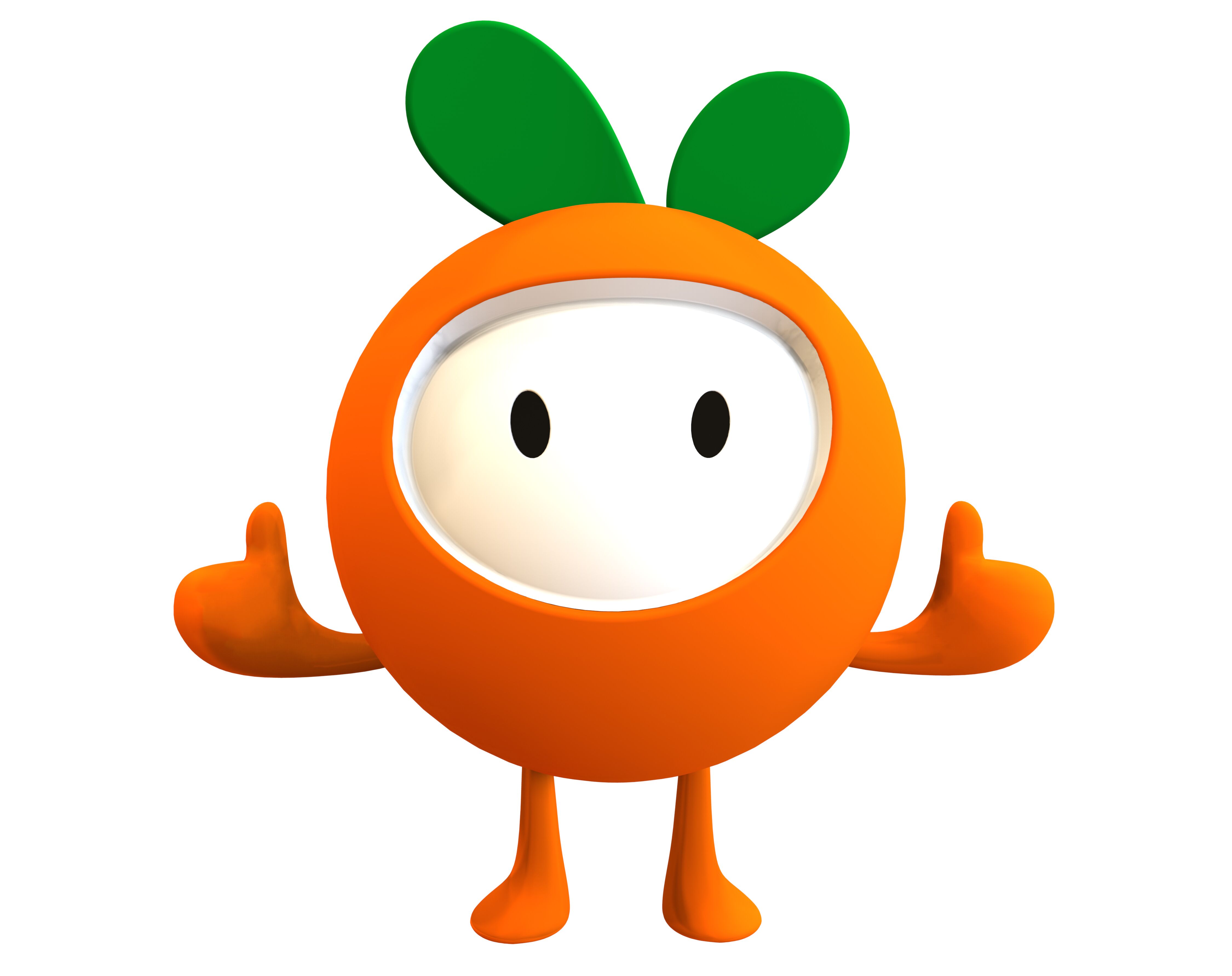 奥马橙橙吉祥物设计