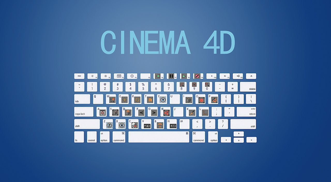 C4D常用快捷键!