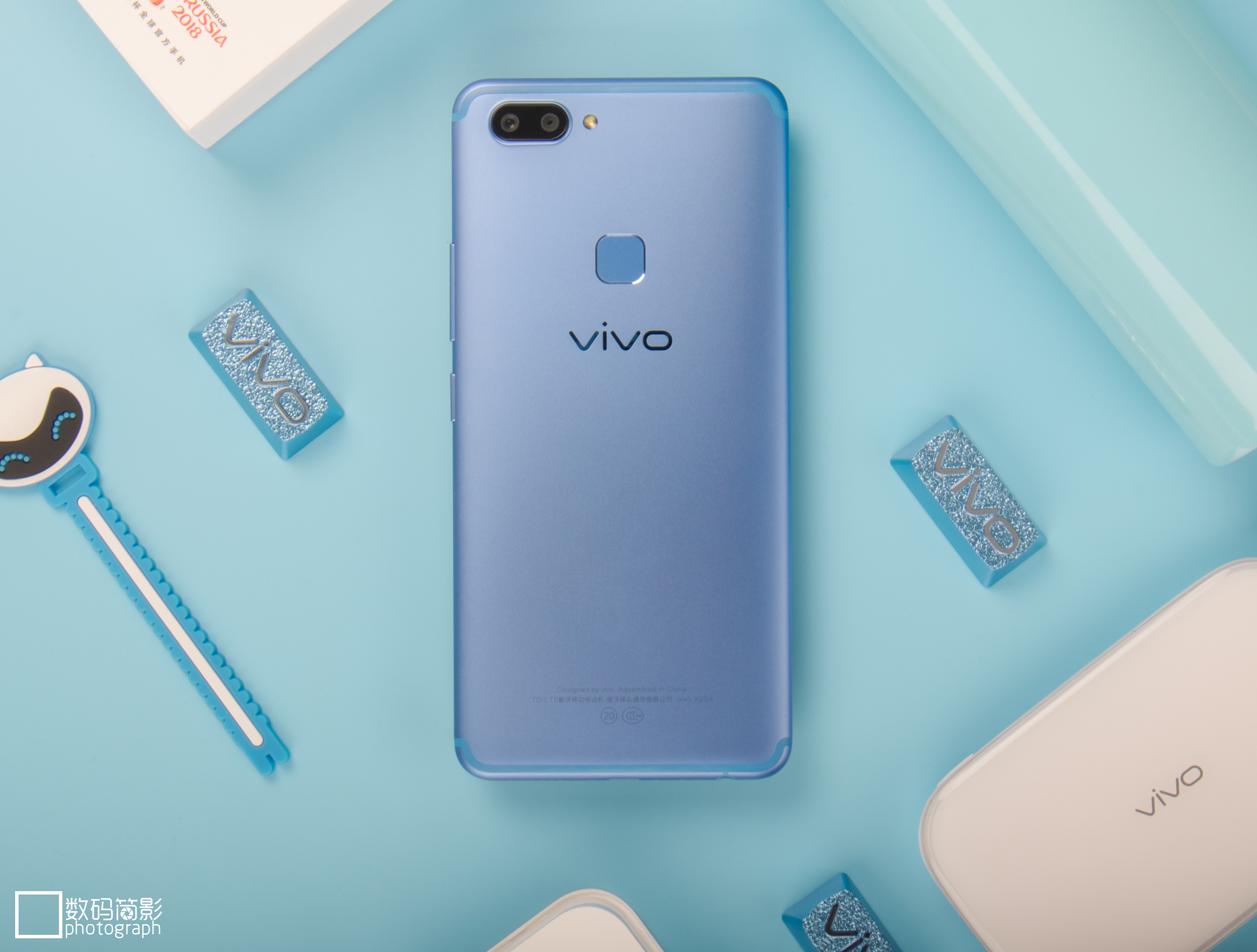 vivo全面屏X20手机vivo蓝|摄影|产品|数码简影 -