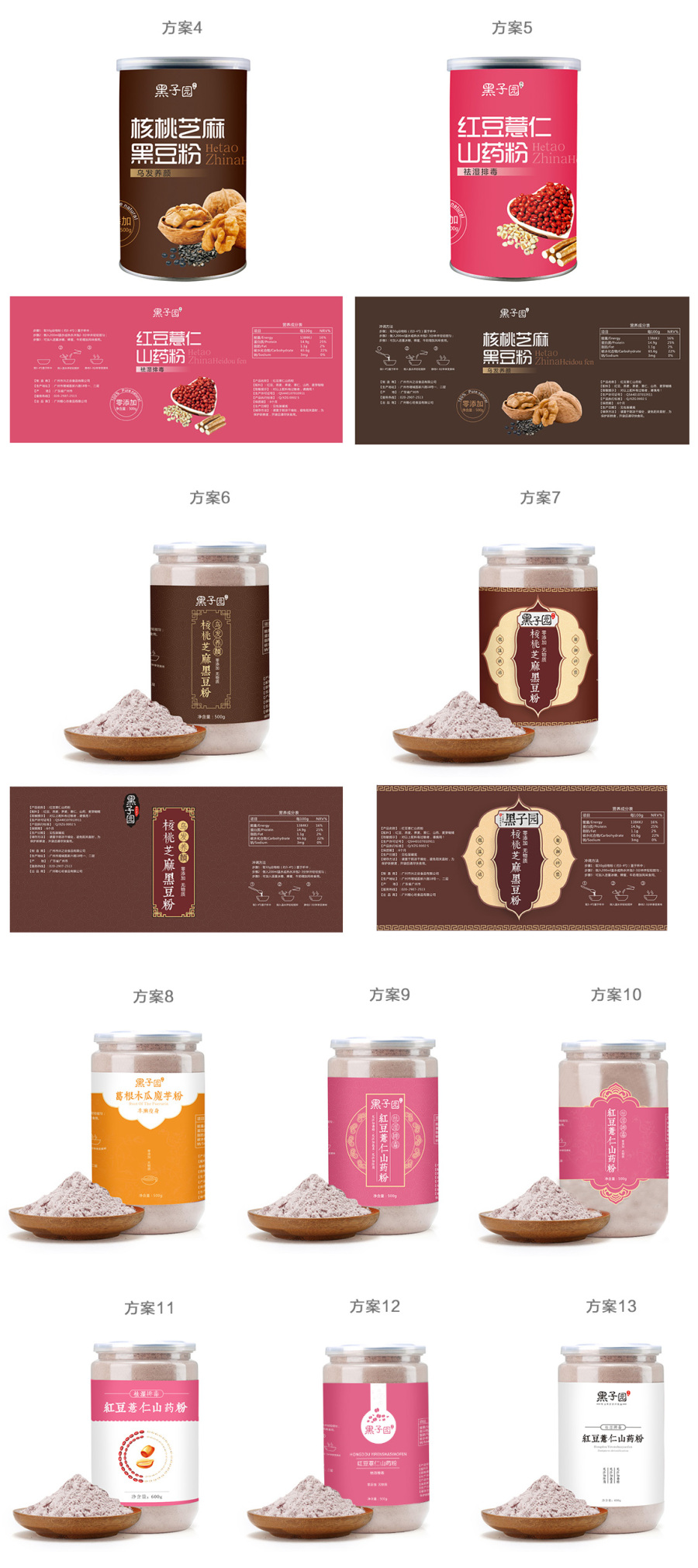 阿胶红枣枸杞代餐粉 天猫淘宝主图 养生 早餐粉