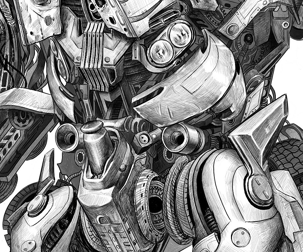 试画变形金刚2-擎天柱|插画|插画习作|miro_ZJ - 原创作品 - 站酷 (ZCOOL)