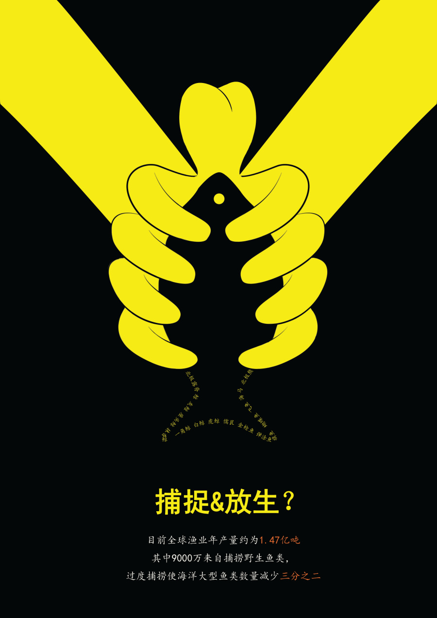 全国大中学生海洋文化创意设计大赛|海报|平面