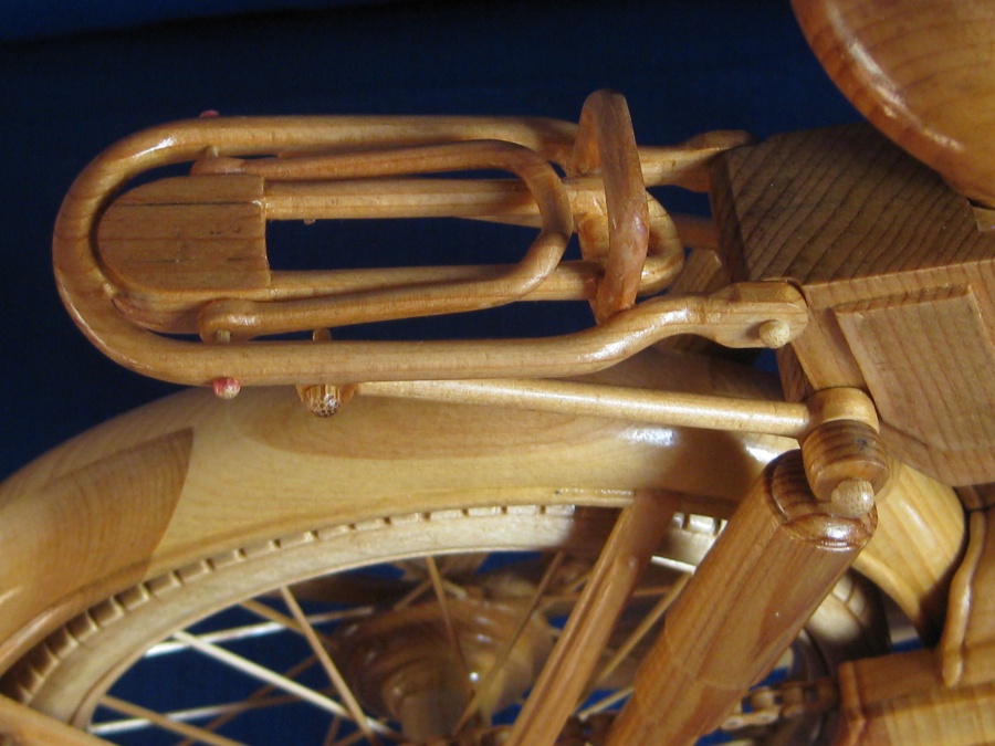 济南轻骑摩托车模型|铁艺|手工艺|chuomige - 原