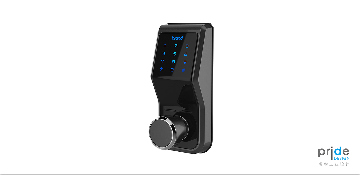 智能锁 指纹锁设计 家居安防产品设计|工业\/产品