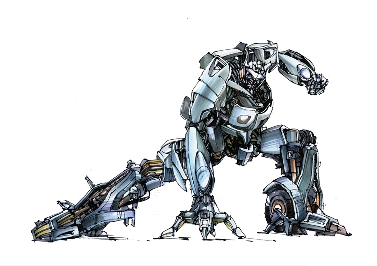 变形金刚|纯艺术|钢笔画|设计灬歪猴 - 原创作品