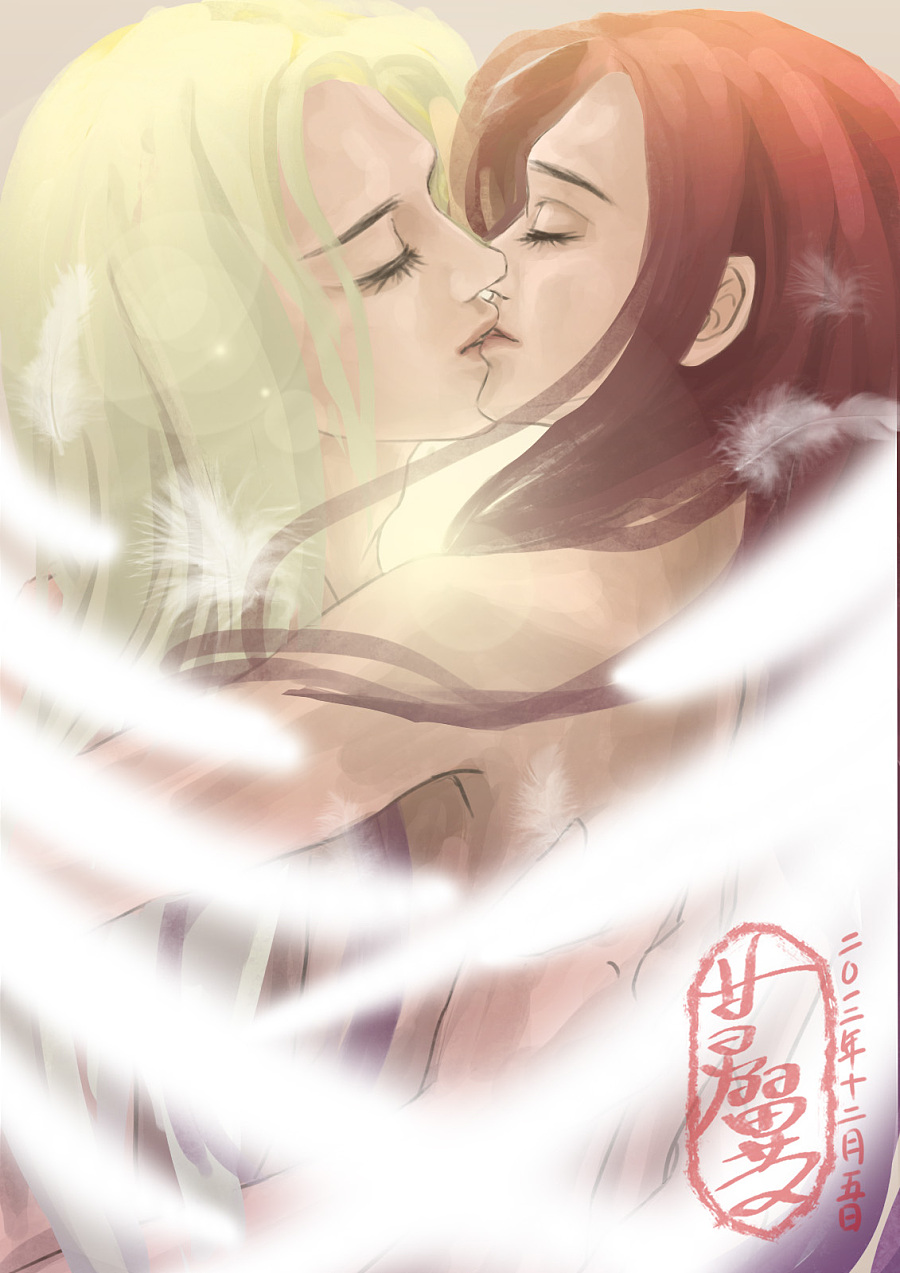 kiss & 伪angelmyth号海报(《天使迷梦》同人)
