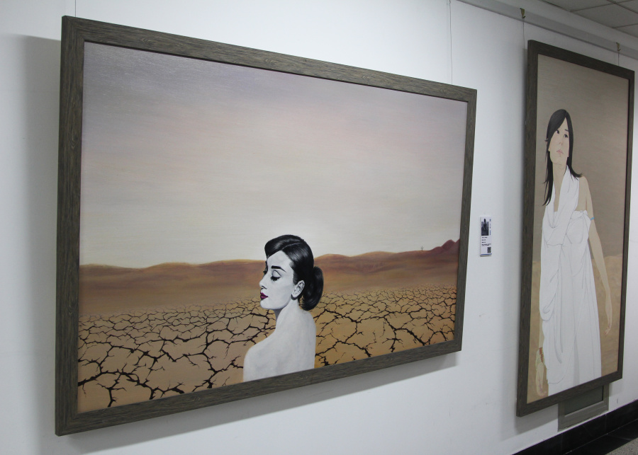 原创作品:《人与自然》王亚克 油画系 天津美术